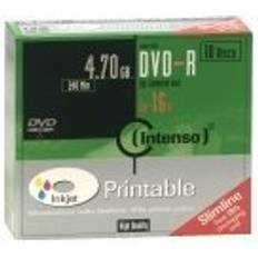 Intenso DVD-R 4.7GB 16x Slimcase 10-Pack Inkjet
