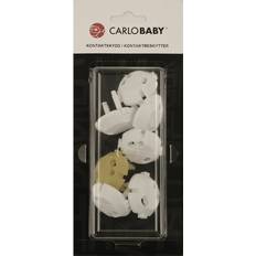 Barnesikring for stikkontakter CarloBaby Contact Protection 7pcs