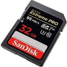 Memory Cards & USB Flash Drives SanDisk Extreme Pro SDHC Class 10 UHS-I U3 V30 95/90MB/s 32GB