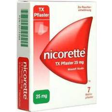 Nicorette Rezeptfreie Arzneimittel Nicorette TX Pflaster 25mg 7 Stk. Pflaster