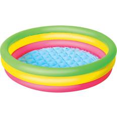 Bestway Planschbecken Bestway 3 Ring Summer Colours Paddling Pool 102cm