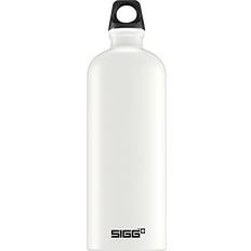 Weiß Serviergeschirr Sigg Classic Traveller Touch Wasserflasche 1L