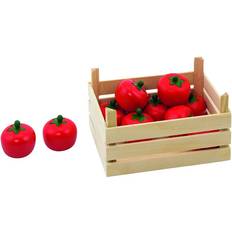 Spielzeuglebensmittel reduziert Goki Tomatoes in Vegetable Crate 51676
