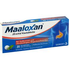 Magnesiumhydroxid Rezeptfreie Arzneimittel Maaloxan 25 Mval 20 Stk. Kautablette