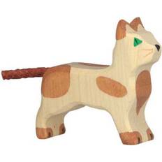 Katzen Holzfiguren Goki Cat Standing Small 80057