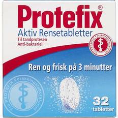Rensetabletter Protefix Active Cleanser Cleaning Tablets 32-pack