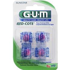 Fargetabletter GUM Red-Cote 12pcs