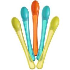 Tommee Tippee Kids Cutlery Tommee Tippee Explora Soft Tip Weaning Spoons 5-pack