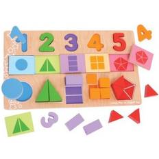 Shape Sorters on sale Bigjigs My First Fractions Puzzle