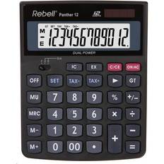 Gråskala Kalkulatorer Rebell Panther 12 BX