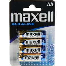 Maxell Batterier & Ladere Maxell AA Alkaline Blister 4-pack