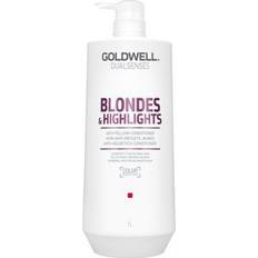 Pumpflaschen Balsam Goldwell Dualsenses Blondes & Highlights Anti-Yellow Conditioner 1000ml