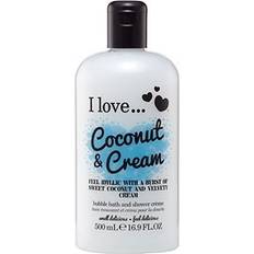 I love... Bade- & Dusjprodukter I love... Coconut & Cream Bubble Bath & Shower Crème 500ml