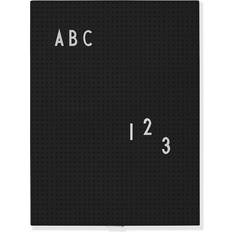 Grau Pinnwände Design Letters Letter Board A4 Pinnwand 21x29.7cm