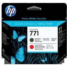 HP Printheads HP 771 Printhead (Matte Black/Red)