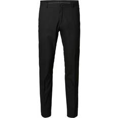 Anzughosen - Herren Selected Slim Fit Suit Trousers - Black