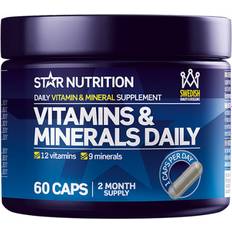 Star Nutrition Vitaminer & Mineraler Star Nutrition Vitamins & Minerals Daily 60 st