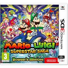 Action Nintendo 3DS Games Mario & Luigi: Superstar Saga + Bowser's Minions (3DS)