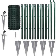 Fence Kits vidaXL Set Spike Euro Fence 31.5"x82ft
