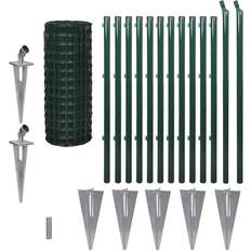 Fence Kits vidaXL Set Spike Euro Fence 39.4"x82ft