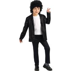 Rubies Black Sequin Billy Jean Deluxe Kids Michael Jackson Jacket