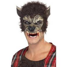 Halb abdeckende Masken Smiffys Werewolf Half Face Mask