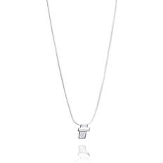 Efva Attling Little Cross Silver Pendant Necklace - 40cm