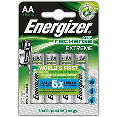 Batterien & Akkus Energizer AA Accu Recharge Extreme 4-pack