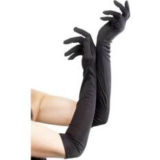 Accessories Smiffys Gloves Long Black