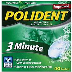 Cleaning Tablets Polident 3-Minute Denture Cleanser Tablets 40-pack