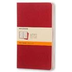 Calendars & Diaries Books Moleskine Ruled Cahier L - Red Cover (3 Set), Ukendt format (Paperback, 2009)