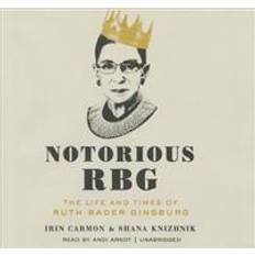 Notorious RBG: The Life and Times of Ruth Bader Ginsburg (Audiobook, CD, 2015)