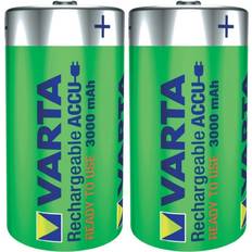 Varta C (LR14) Batterier & Ladere Varta Accu C 3000mAh 2-pack