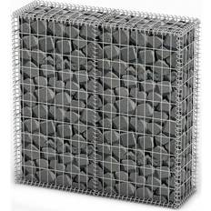 VidaXL Enclosures vidaXL Gabion Basket Wall with Lids 11.8x39.4"