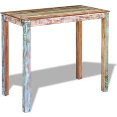Rectangle Bar Tables vidaXL Solid Recycled Wood Bar Table 23.6x45.3"