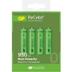 Gp recyko GP Batteries Recyko 100AAAHCE-2GBW4 4-pack