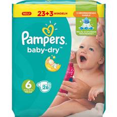 Pampers baby dry 6 Pampers Baby Dry Size 6 Extra Large