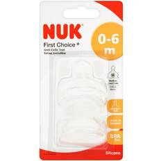 Nuk First Choice+ Silicone Teat Size 1 2-pack