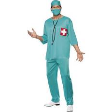 Smiffys Surgeon Costume Green