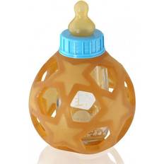 Hevea Tåteflasker Hevea 2-in-1 Baby Glass Bottle with Star Ball 120ml