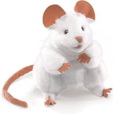 Folkmanis Mouse White 2219