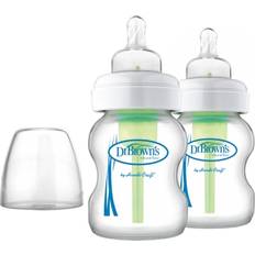 Baby Bottle on sale Dr. Brown's Options Wide Neck Glass Bottles 150ml 2-pack