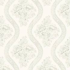 Fine Decor Dacre White Floral Wallpaper