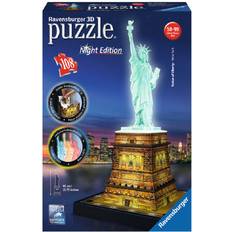 3D-Puzzles Ravensburger Statue of Liberty at Night 108 Pieces