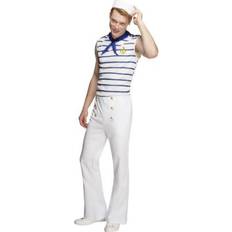 Smiffys Fever Male French Sailor Costume