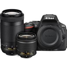 Nikon Digital Cameras Nikon D3400 + 18-55mm F3.5-5.6G VR + 70-300mm F4.5-6.3G ED VR