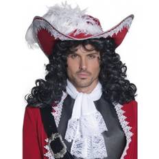 Smiffys Authentic Pirate Hat Red