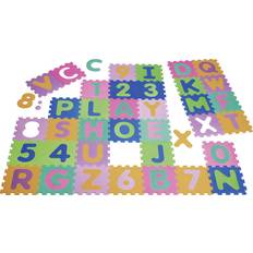 Playshoes Soft Alphabet & Number with Play Mat 36 Pieces