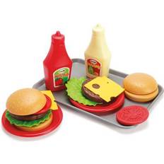 Plast Matleker Dantoy Burger Set on Tray 4670