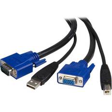 StarTech USB A/VGA - USB B/VGA M-F 15.1ft